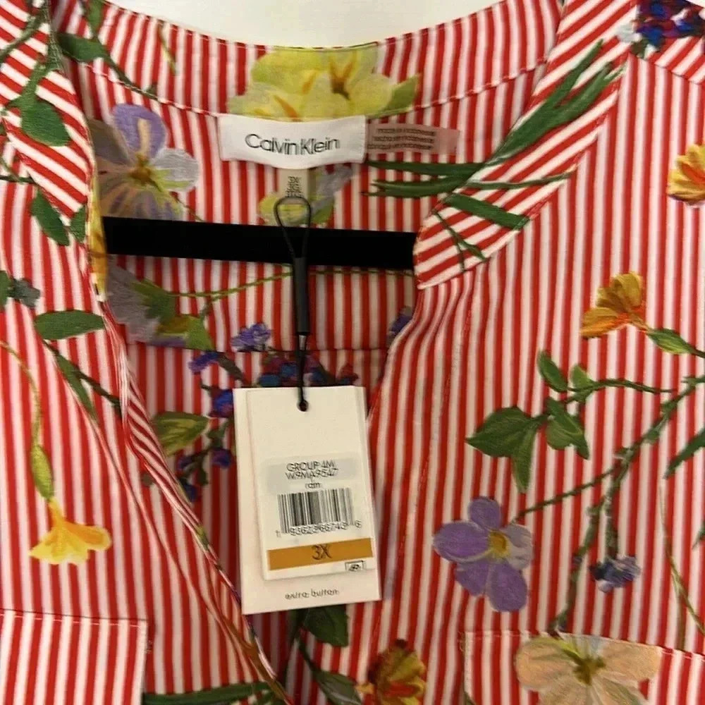 Calvin Klein blouse NWT - Picture 8 of 10